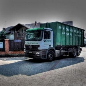 samochód ciężarowy Wtórplast-Recykling